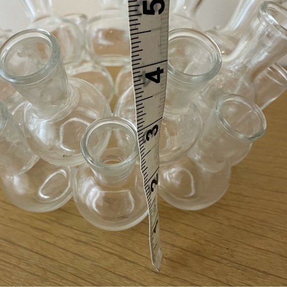 Vintage Plant Propagation Station Test Tube Beaker Bud Vase Cluster of 18 Flower - Picture 11 of 12